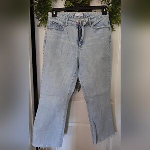 LOFT Light Blue Flare Jeans